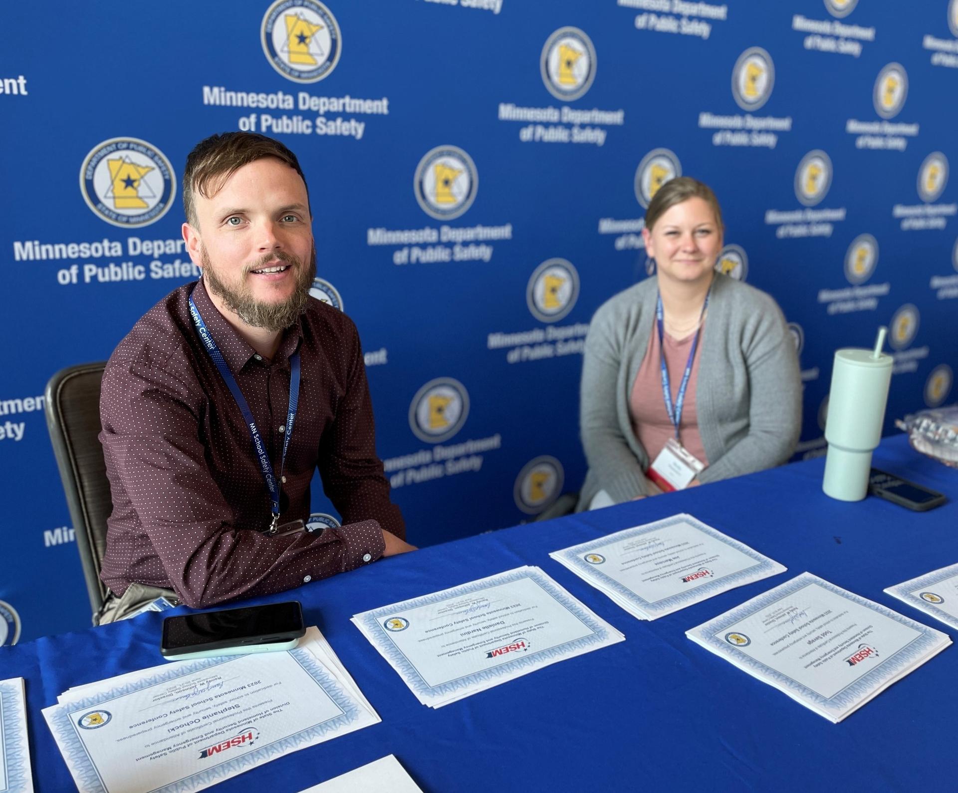 HSEM employees at a conference 